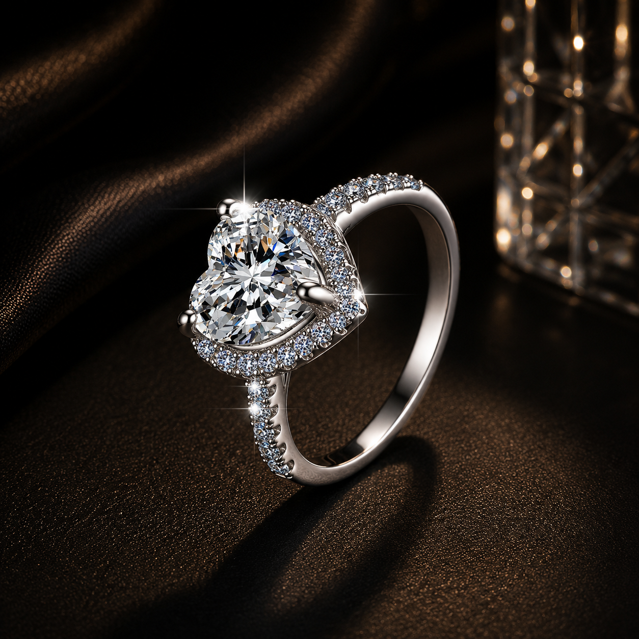 Veloura Herz Ring – Adjustable Edition
