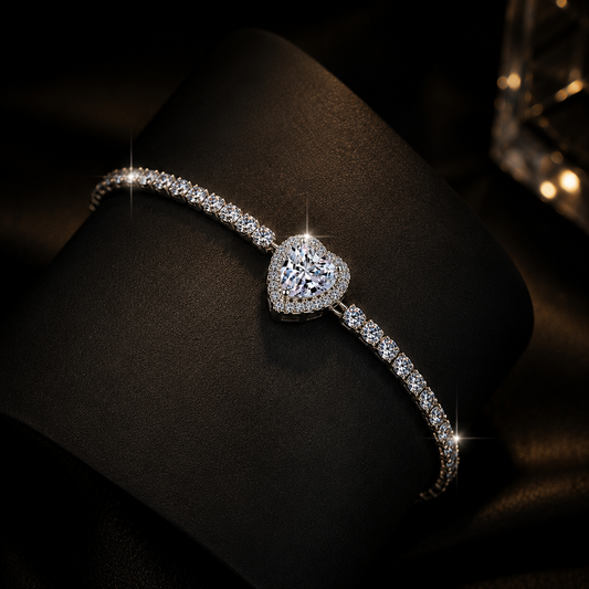 Veloura Herz Armband – Luxury Edition