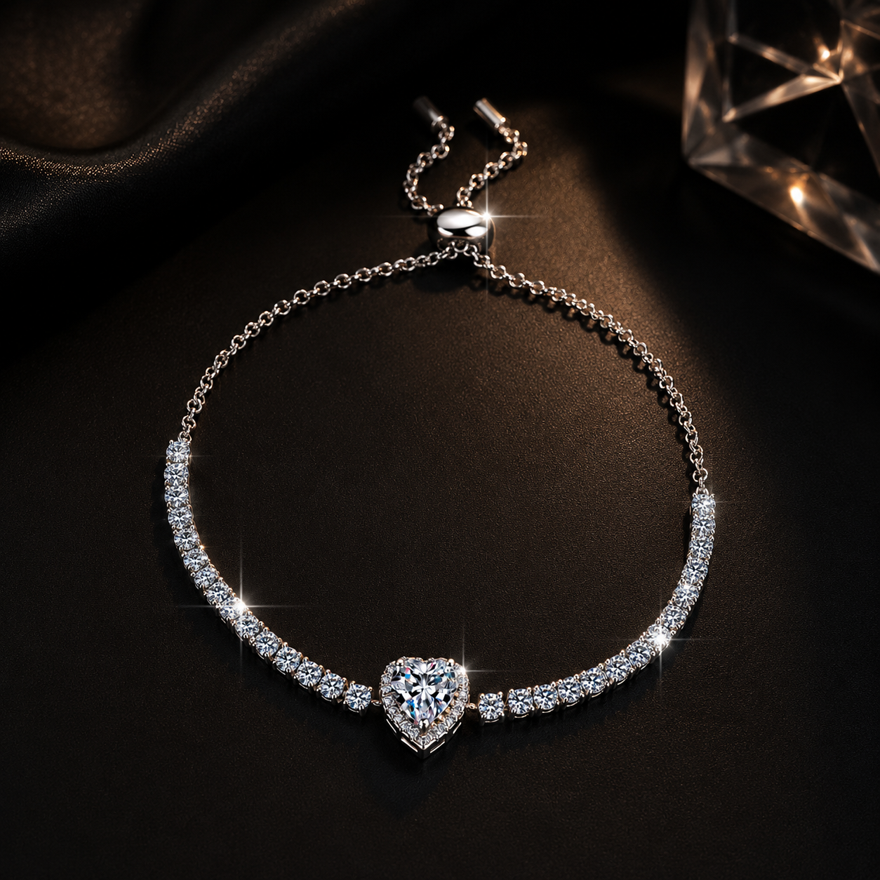 Veloura Herz Armband – Luxury Edition